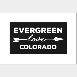 Evergreen Colorado Lover Posters and Art